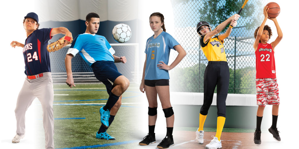 Sports Clothing, Footwear and Team Uniform Specialists.
